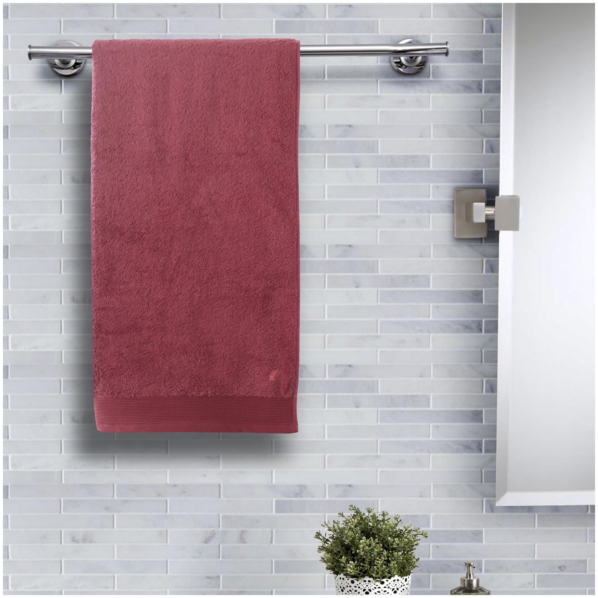 

Maspar 550 GSM Cotton Bath Towel ( 1 Piece Red )