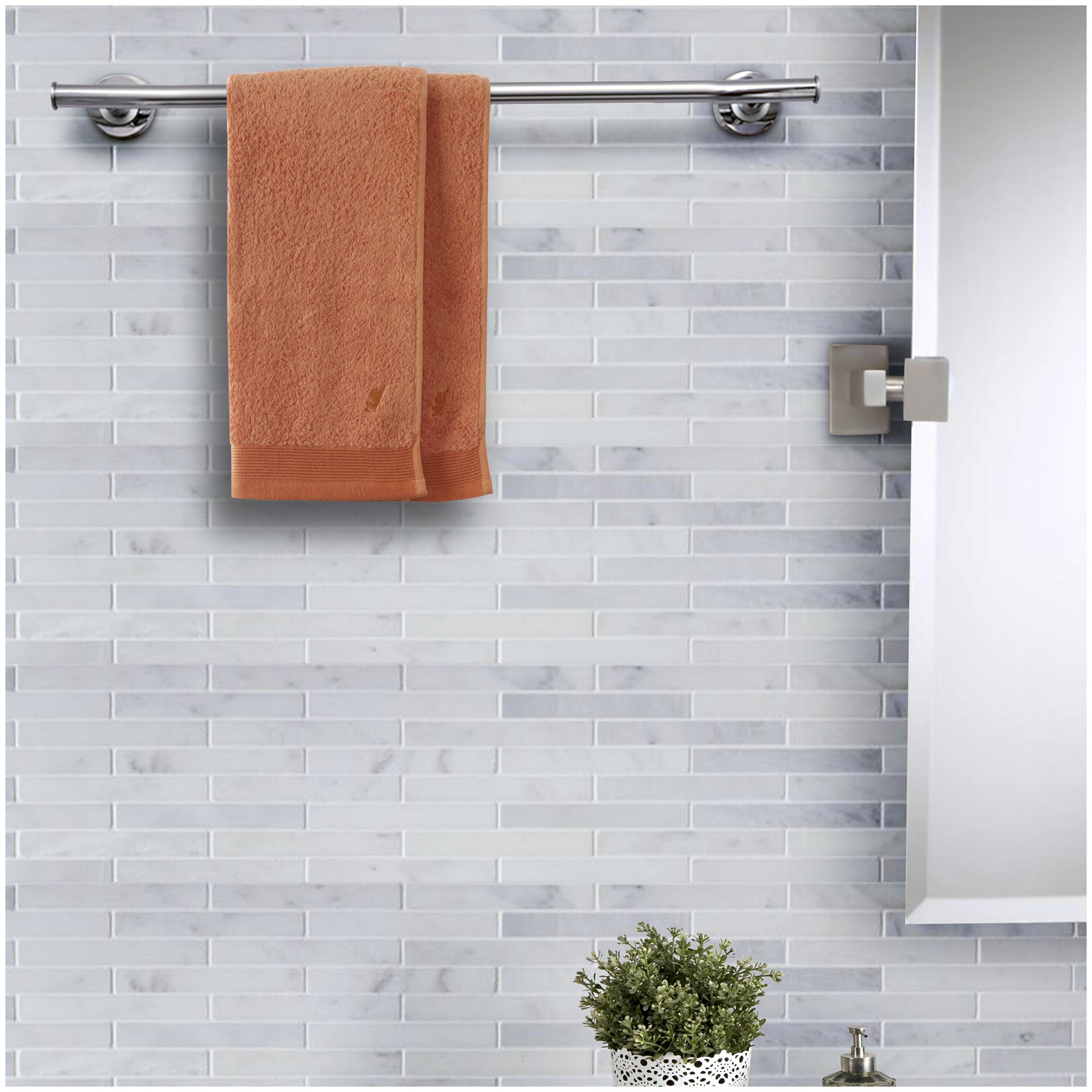 

Maspar 550 GSM Cotton Hand Towel ( 2 Pieces Orange )
