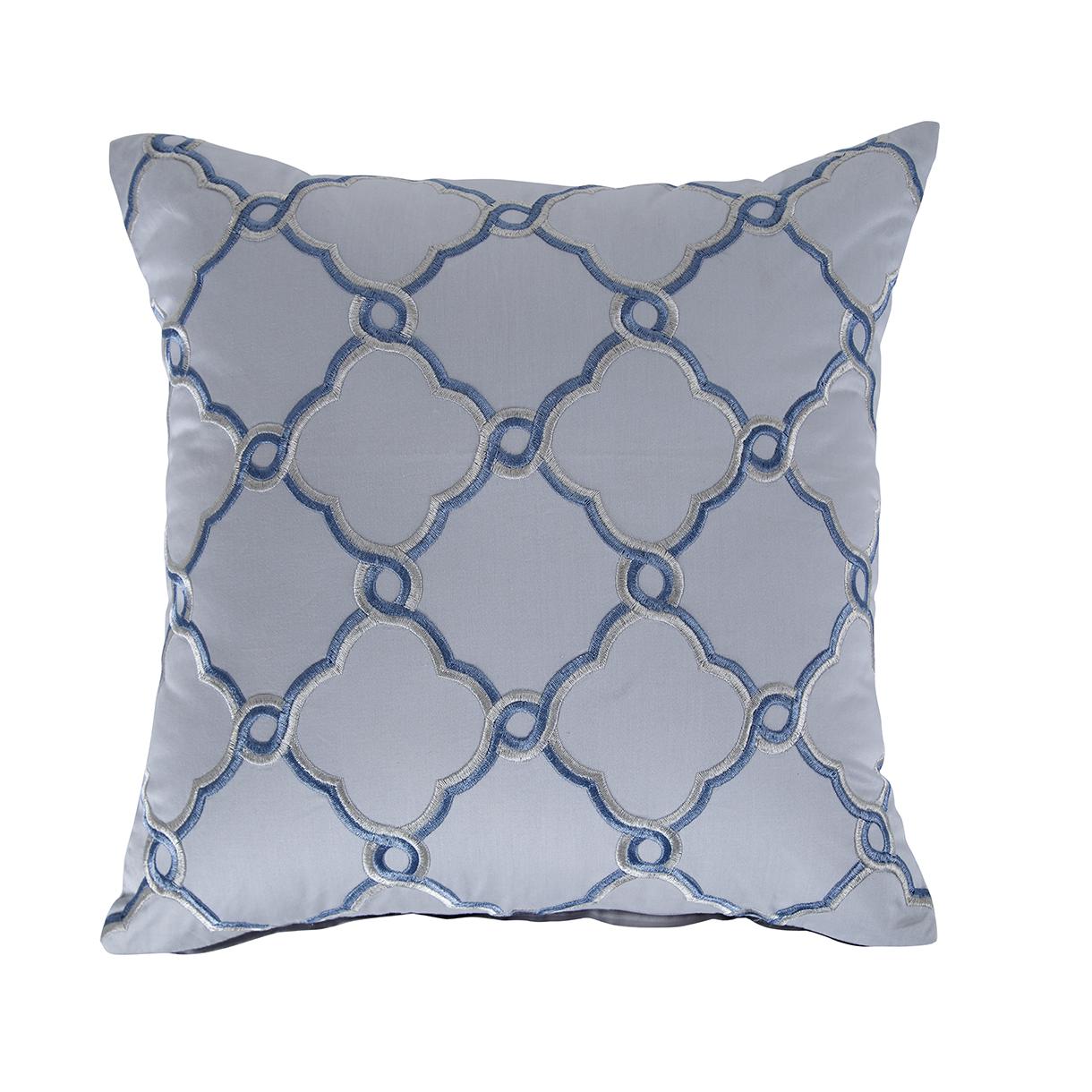 

Maspar Striped Cotton Rectangle Shape Blue Cushion Cover ( Regular Pack of 1 )
