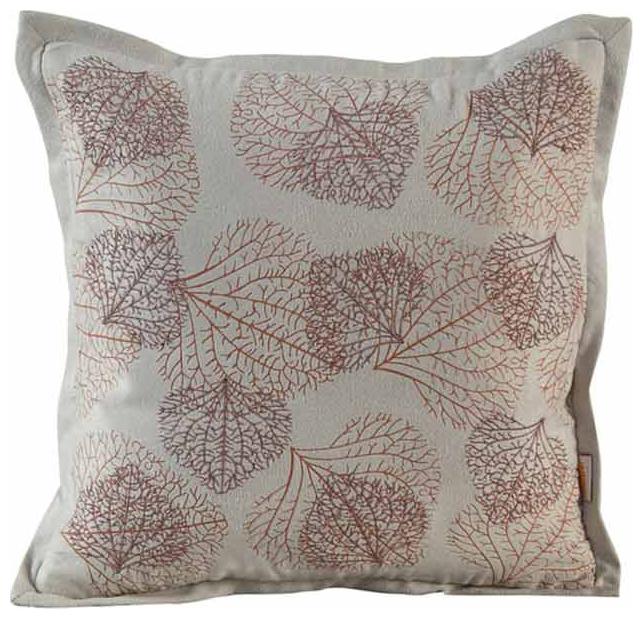 

Maspar Elan Leaf On Leaf Cotton Purple Small Cushion Cover (Pack Of 1)