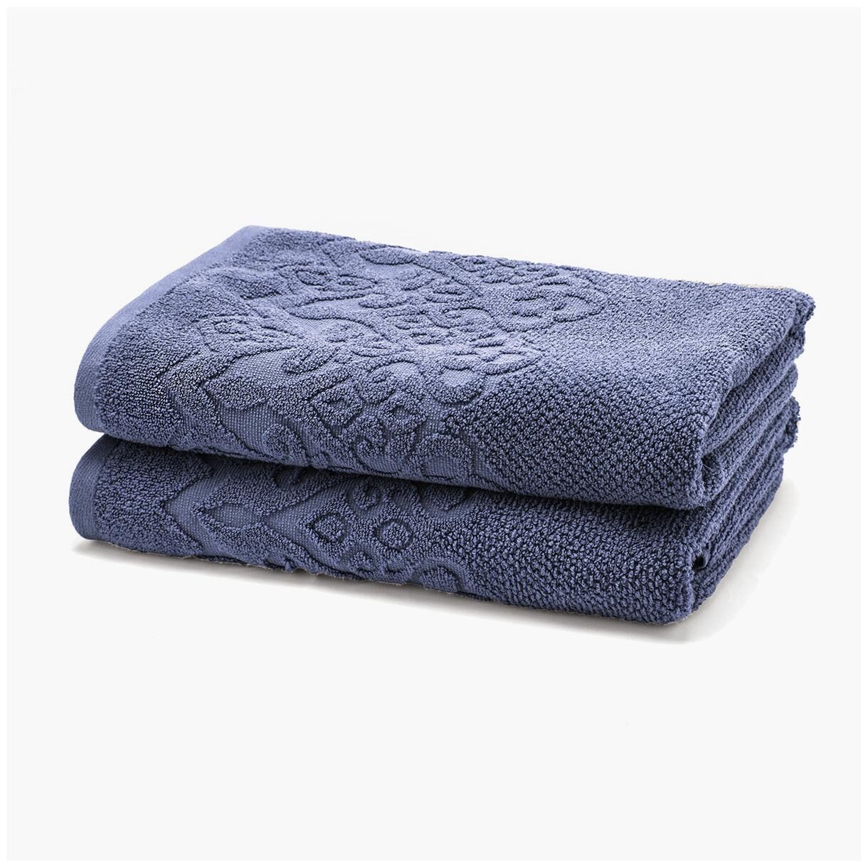 

Maspar 550 GSM Cotton Hand Towel ( 2 Pieces Blue )