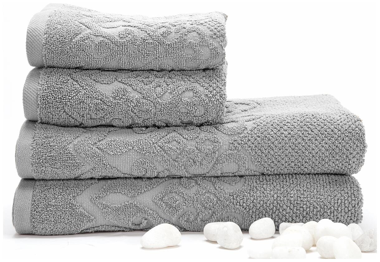 

Maspar 550 GSM Cotton Bath Towel ( 4 Pieces Grey )