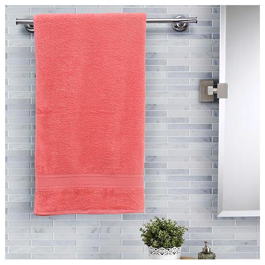 

Maspar 420 GSM Cotton Bath towel ( 1 piece Red )