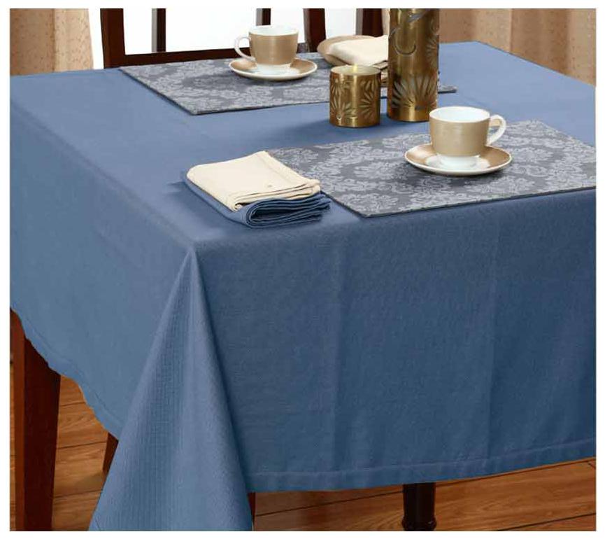 

Maspar Kaleidoscope Shiny Square Cotton Blue 8 Seater Four Slice (Pack Of 1)