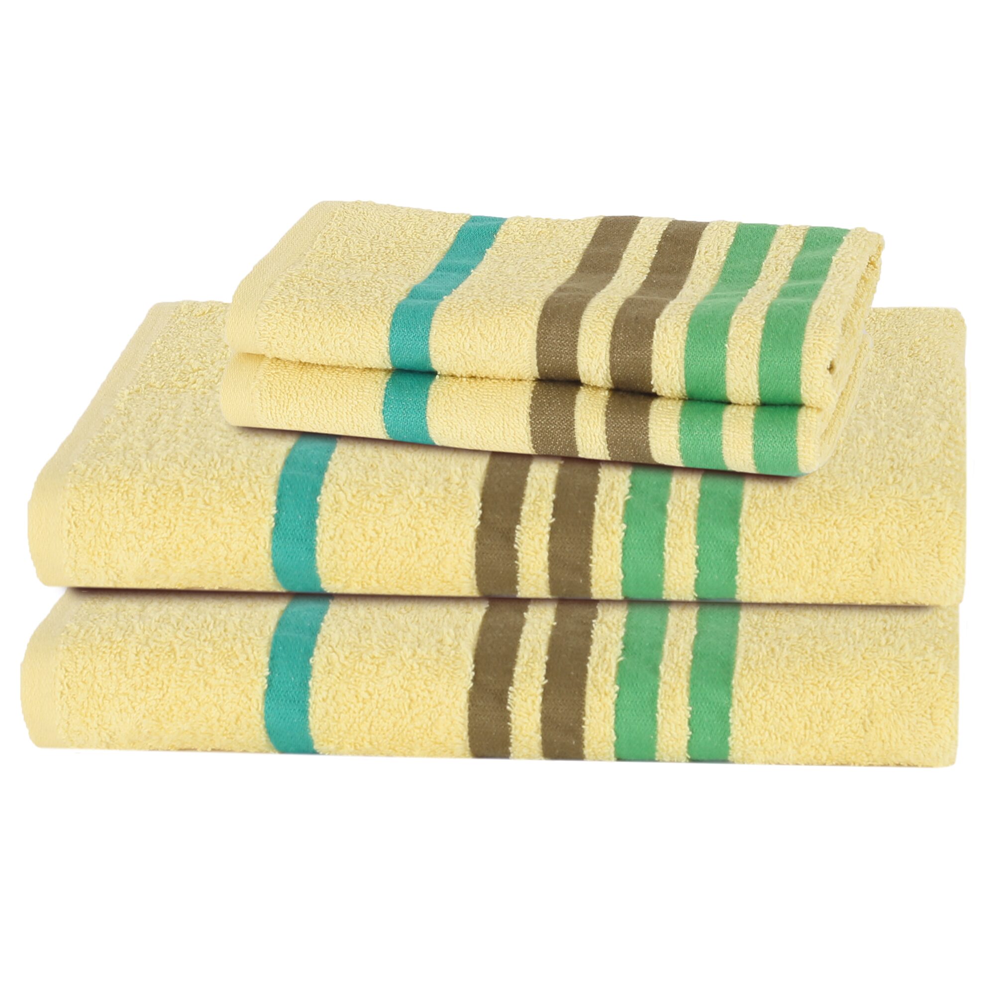 

Maspar 450 GSM Cotton Bath Towel ( 4 Pieces Yellow )