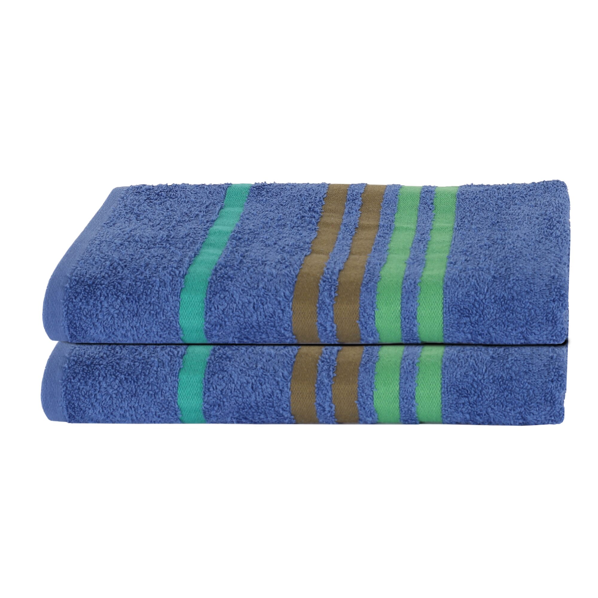 

Maspar 450 GSM Cotton Bath Towel ( 2 Pieces Blue )