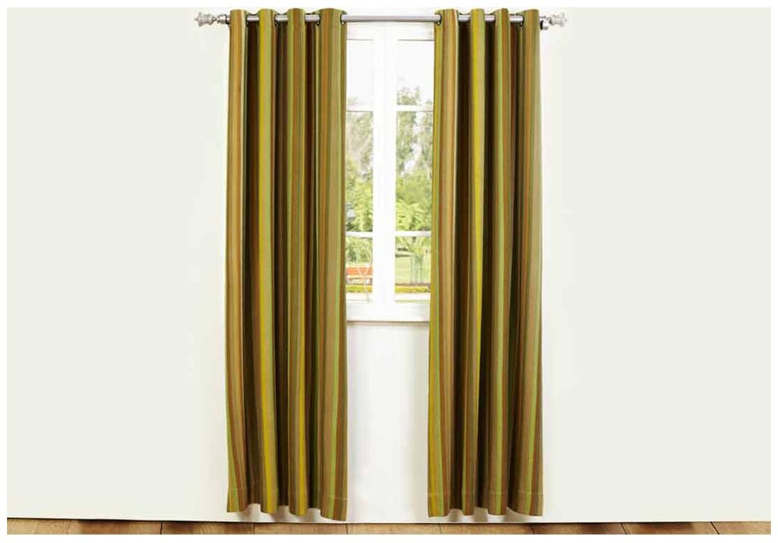 

Maspar Botanic Poetry Whispering Winds Cotton Brown Door Curtain (Pack Of 1)