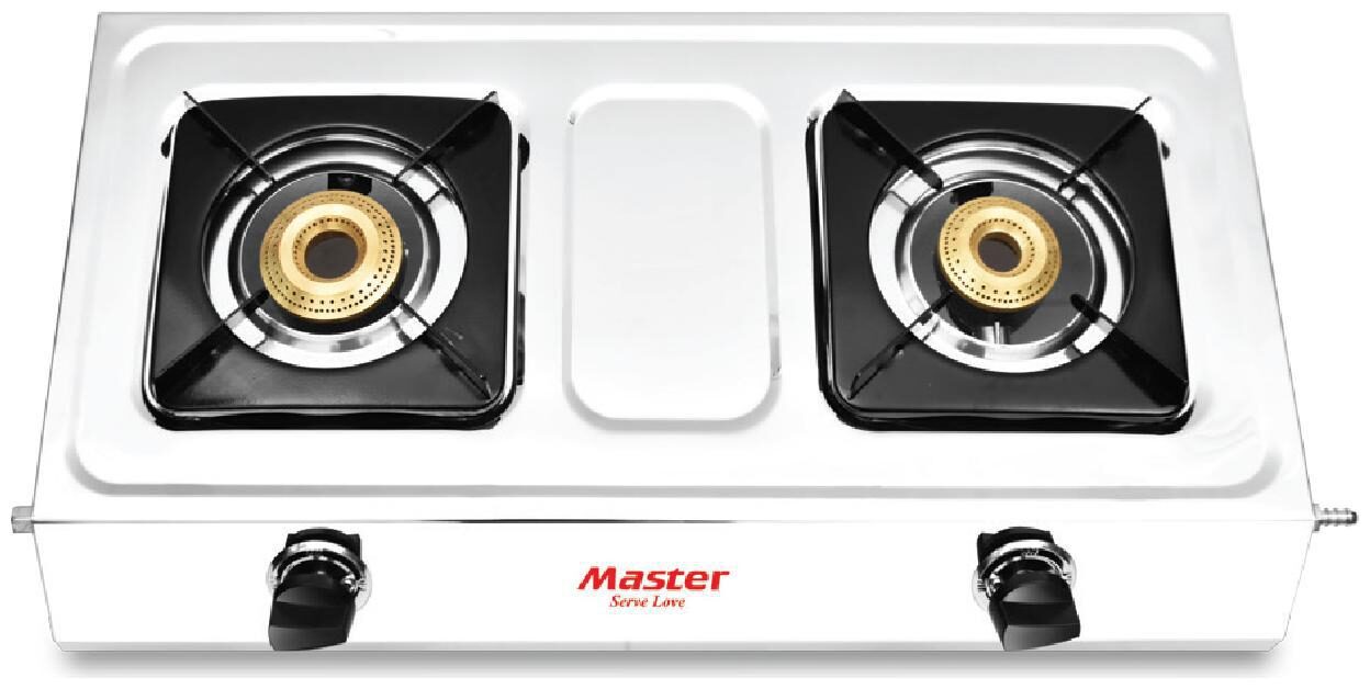 

Master Eureka 2 Burner Regular Silver Gas Stove