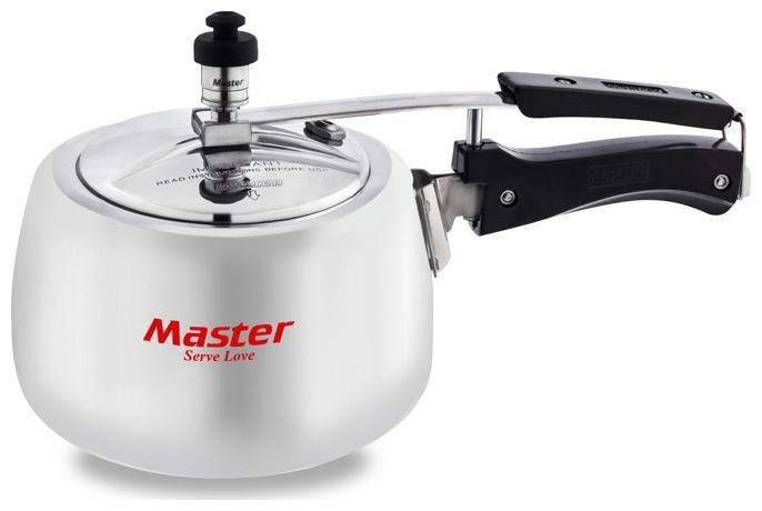 

Master Marvella Aluminium Inner Lid Pressure Cooker 3 L (ISI Marked)