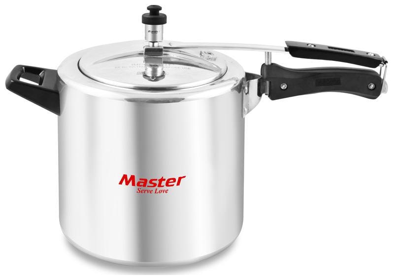 

Master Secura Aluminium Inner Lid Pressure Cooker 6 5 L (ISI Marked)