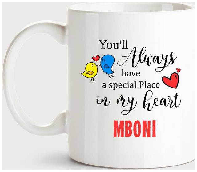 Mboni Always Have A Special Place In My Heart Love White Coffee Name Ceramic Mug