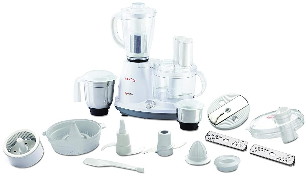 

Mccoy Superchef jr 600 w Food Processor ( Grey )