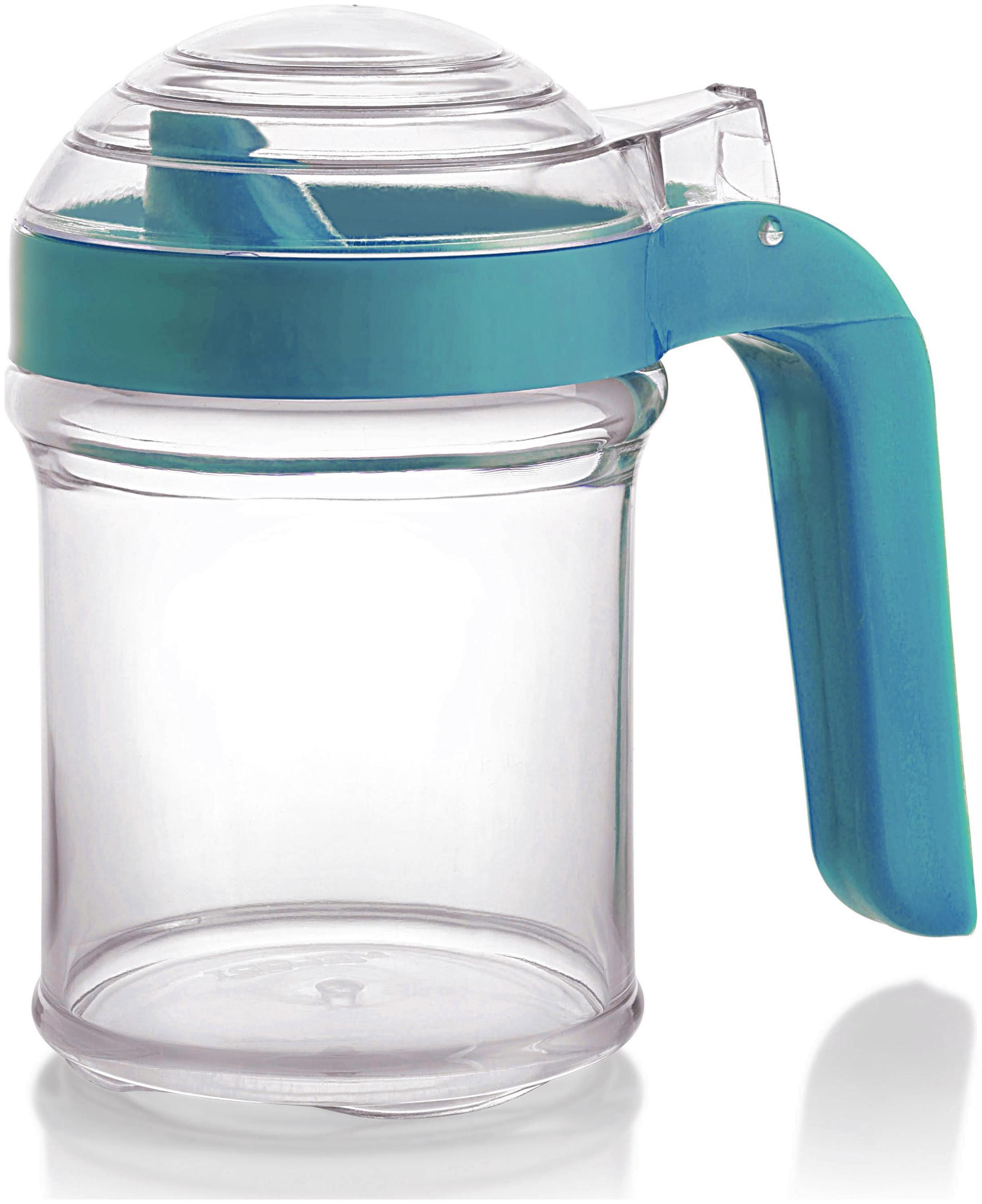 

Melodi Leak Proof Oil Dispenser Trasparent Oil Storage Container 400 ml Blue