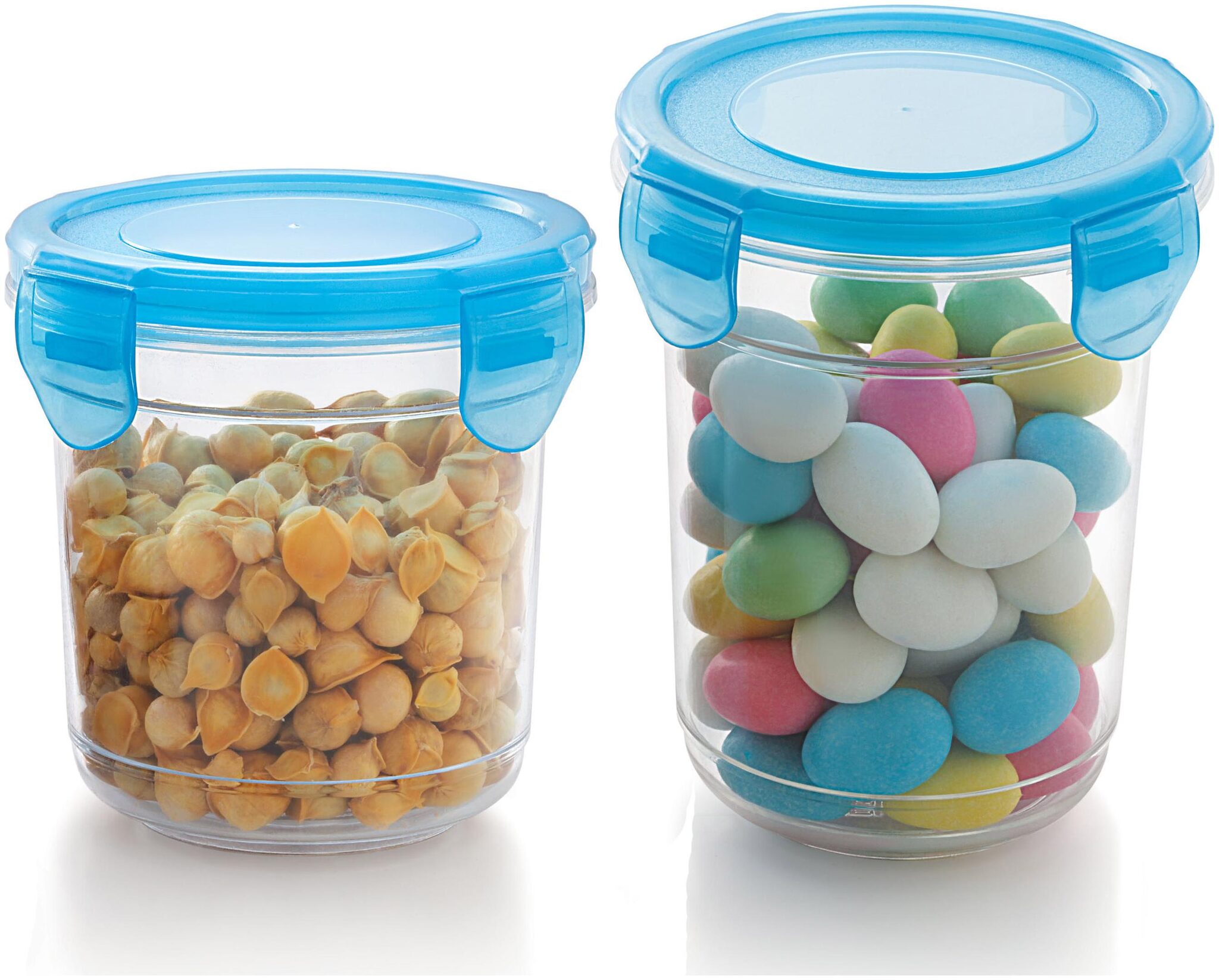 

Melodi 900 ml Assorted Plastic Container Set - Set of 2