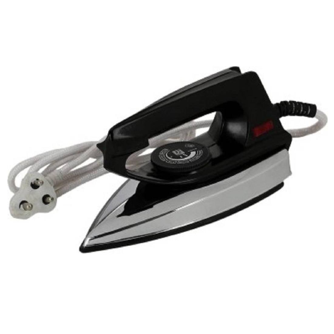 Meralite Regular 750 W Dry Iron (Black)