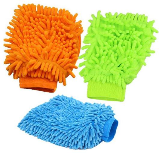 

Microfiber Cleaning Gloves Set Of 3 pcs