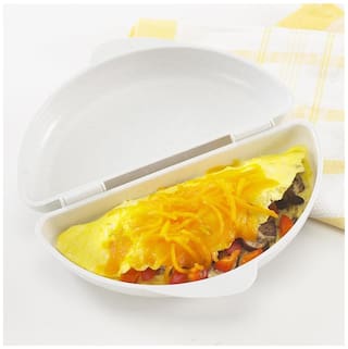Microwave Omelet Mold Poach Cooking Perfect Pan Maker Egg Poacher Kitchen Tool