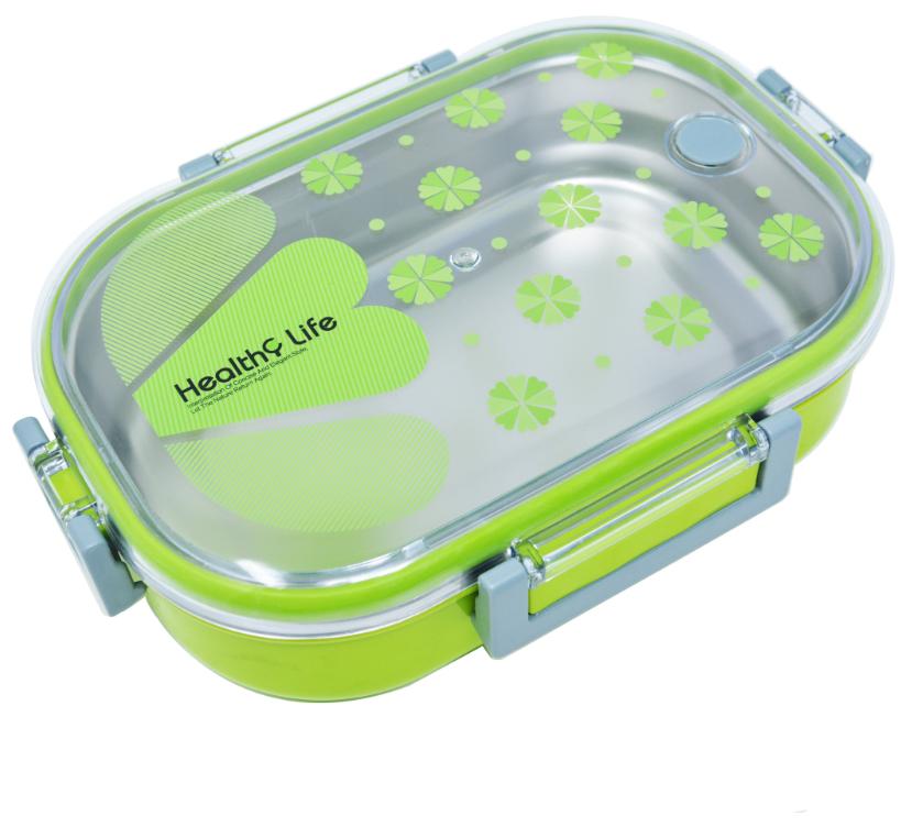 

MENZY Green Lunch box ( Set of 1 710 ml )