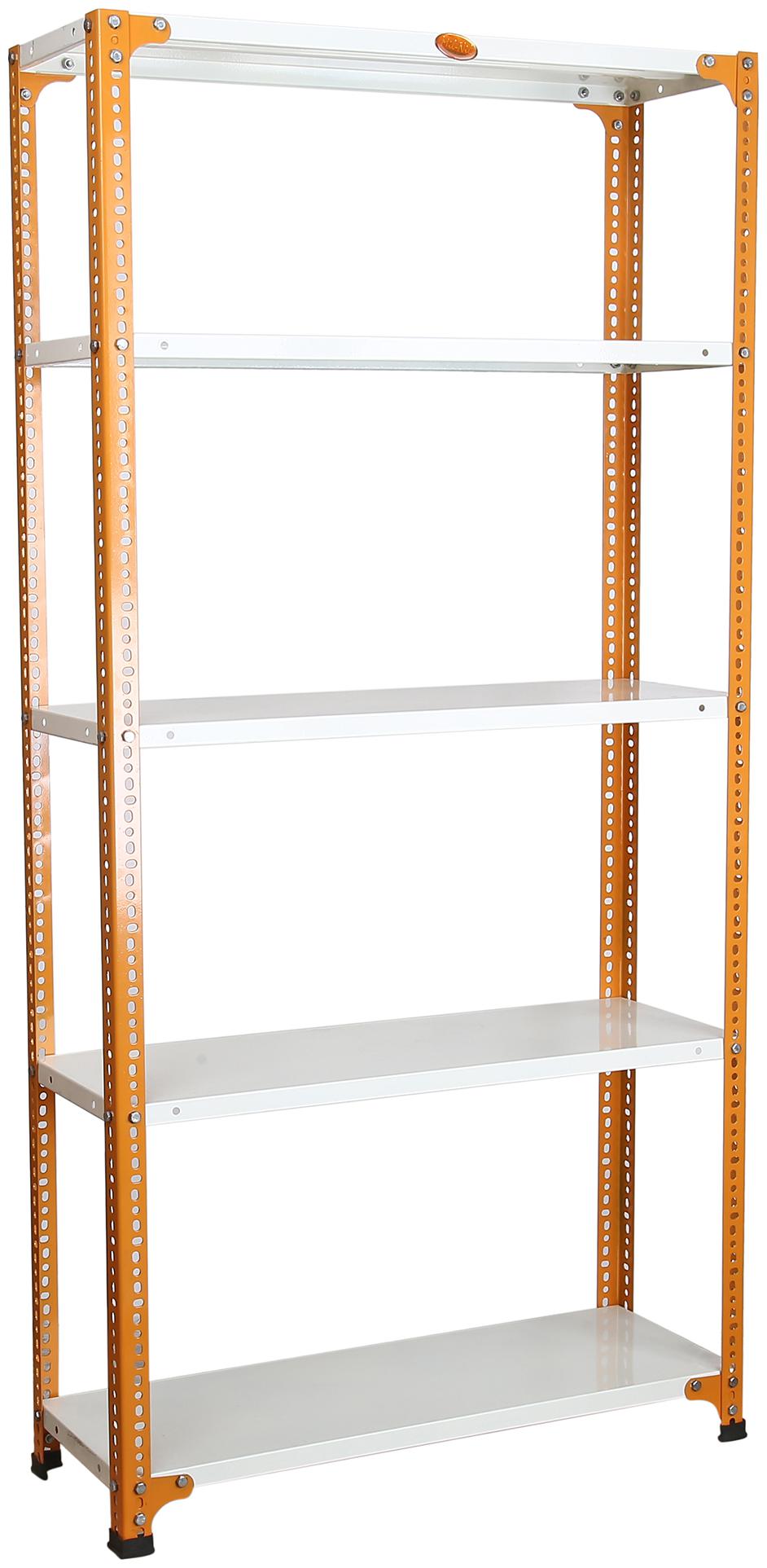 

Mil-Nil Prime CRC Sheet 5 Shelf Multipurpose Storage Unit 12 x 36 x 72 inch 18 Gauge (Ivory-Orange)