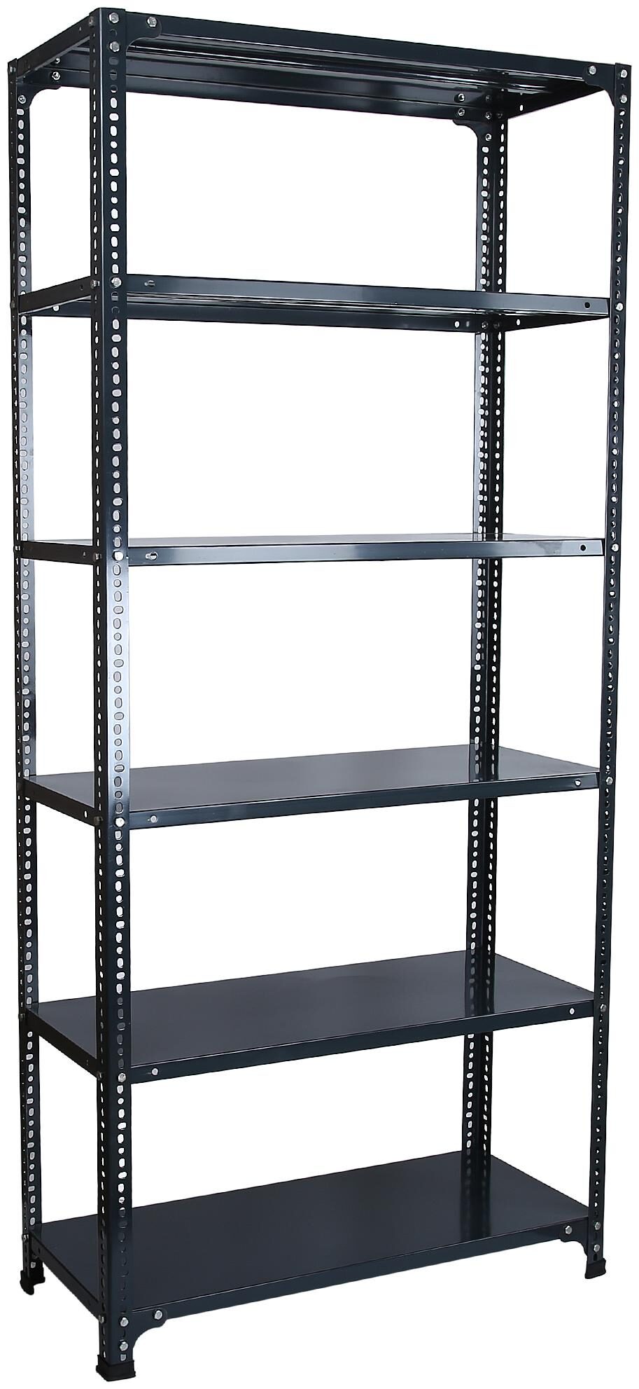 

Mil-Nil Prime CRC Sheet 6 Shelf Multipurpose Space Saving Storage Rack 15 x 36 x 78 inch 18 Gauge (Grey)