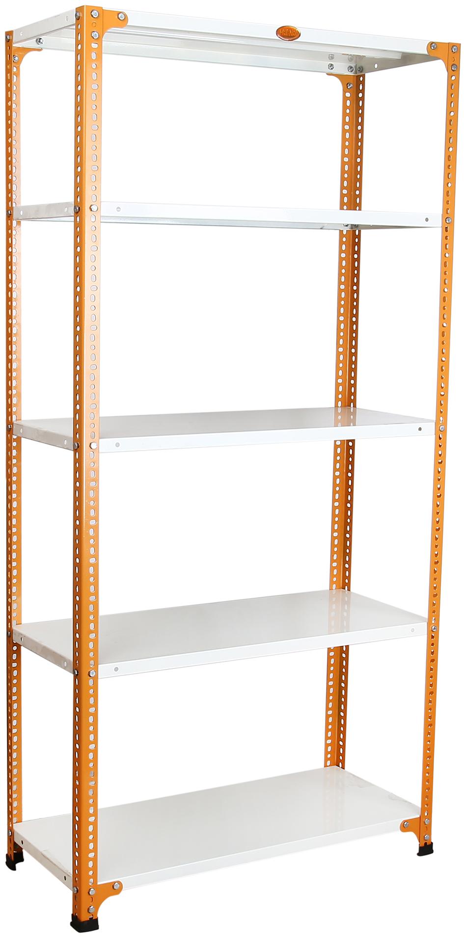

Mil-Nil Prime CRC Sheet 5 Shelf Multipurpose Storage Unit 15 x 36 x 72 inch 24 Gauge (Orange)