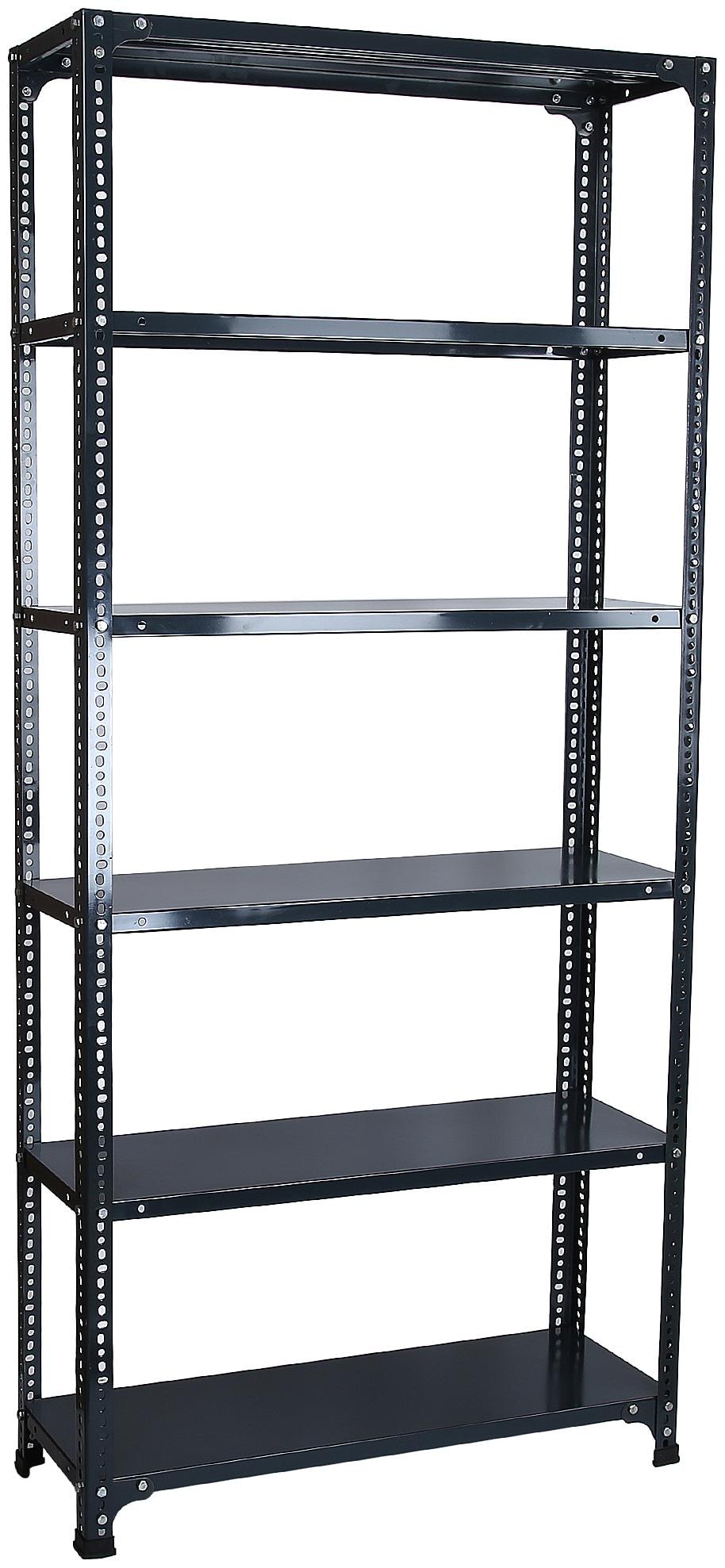 

Mil-Nil Prime CRC Sheet 6 Shelf Multipurpose Space Saving Storage Rack 12 x 36 x 78 inch 24 Gauge (Grey)