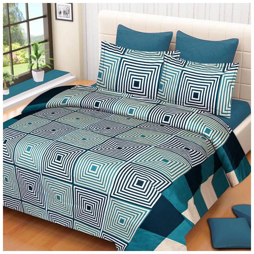 

Milap Floral Double Bedsheet