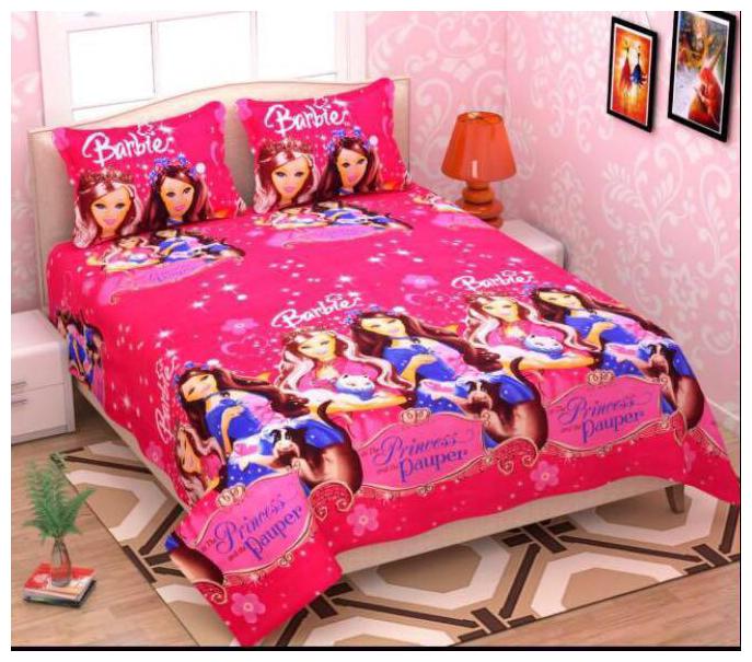 

Milap Poly Cotton Double Bedsheet With 2 Pillow Covers (Pack Of 3)