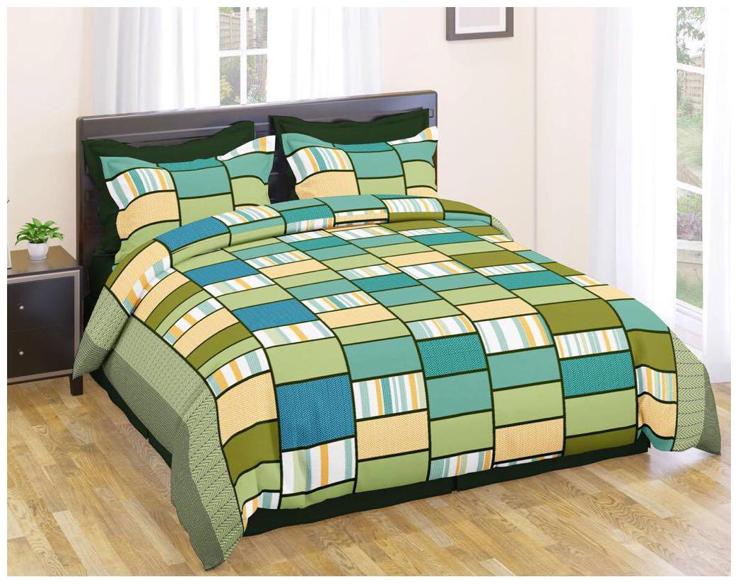 

Milap Poly Cotton Double Bedsheet With 2 Pillow Covers (Pack Of 3)