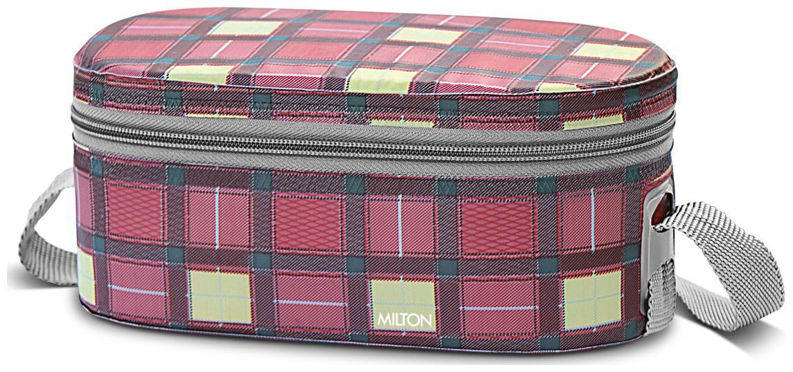 

Milton Corporate Lunch 3 Containers Stainless Steel Lunch Box-Maroon