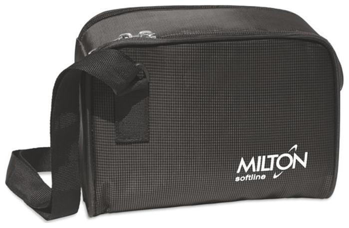 Milton Prime Lunch 4 Containers Plastic Lunch Box Black