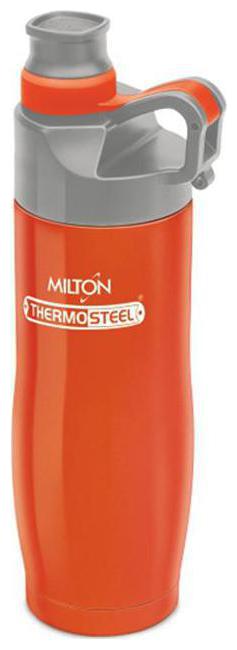 

Milton Alpha 500 Ml Stainless Steel Water Bottle-Orange