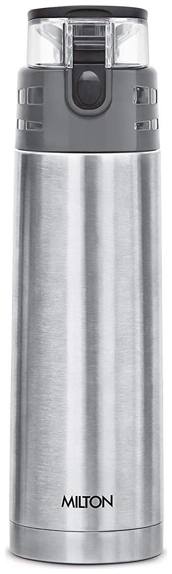 

Milton Atlantis 600 Thermosteel Water Bottle 600 ml Steel Plain