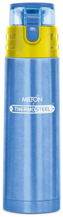 Milton Atlantis Thermosteel Bottles Set of 1 ( Blue , Stainless Steel ,  350 ml )