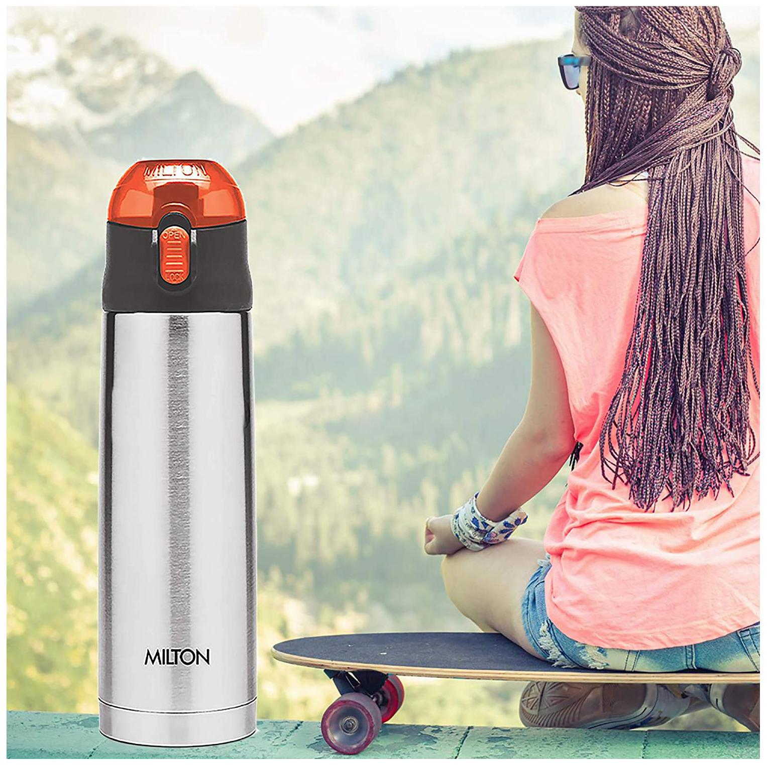 

Milton Crown 900ml Thermosteel Flask Bottles Orange