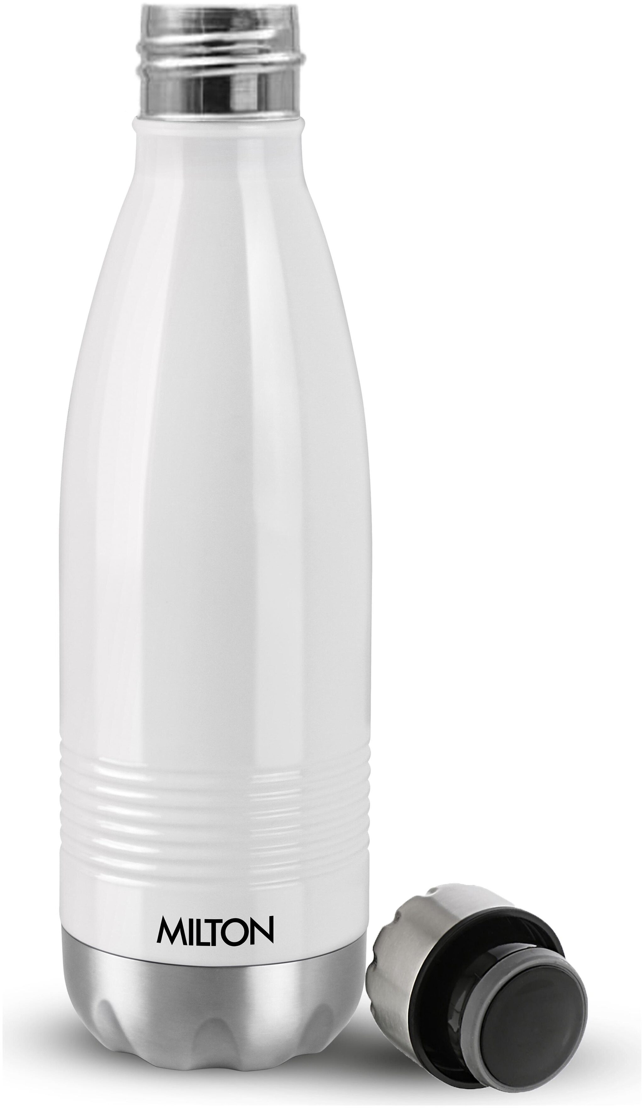 

Milton Duo Dlx Thermosteel 24 Hours Hot or Cold Water Bottle 500 ml White
