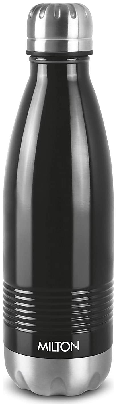

Milton Duo DLX 750 700ml Thermosteel Bottles Black
