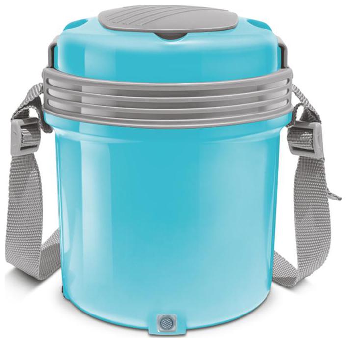 

Milton Electron Stainless Steel Tiffin Box Set 300ml Set of 3 Blue