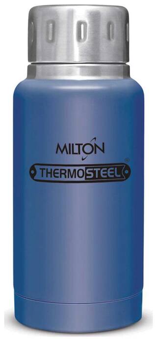 Milton Elfin Thermosteel Flask Set of 1 ( Blue , Stainless Steel ,  300 ml )