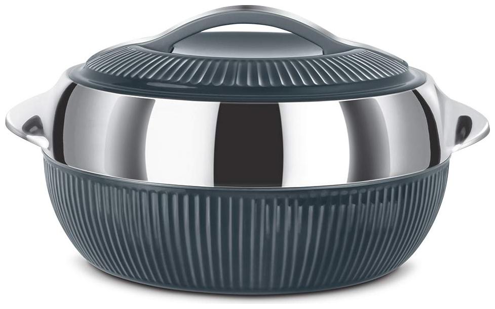 

Milton Fiesta 1500 Insulated Casserole 1370 Ml Grey Silver