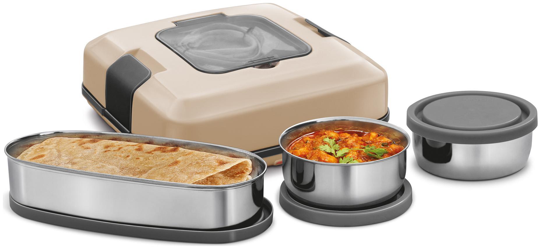 

Milton Flatron Electric Stainless Steel Tiffin White