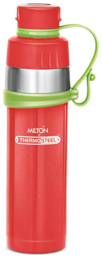

Milton Gist 500 Thermosteel Vaccum Insulated Hot Cold Bottle 480 ml Red