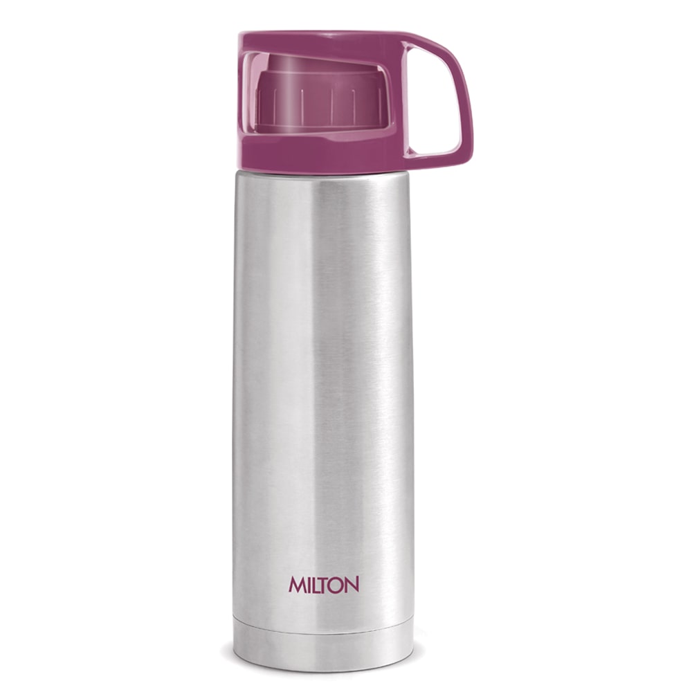 

Milton Glassy 500ml Thermosteel Flask Bottles Pink