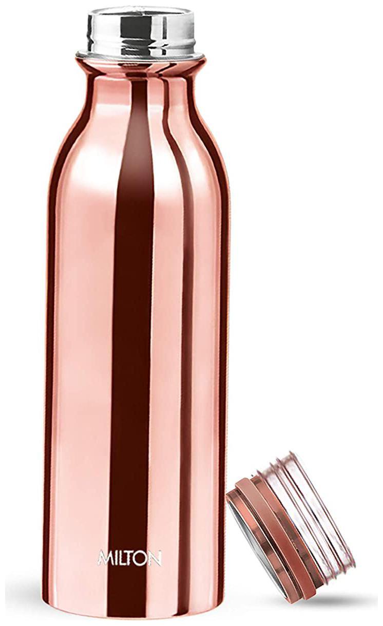 

Milton Glitz 600 Ml Stainless Steel Water Bottle-Rose Gold