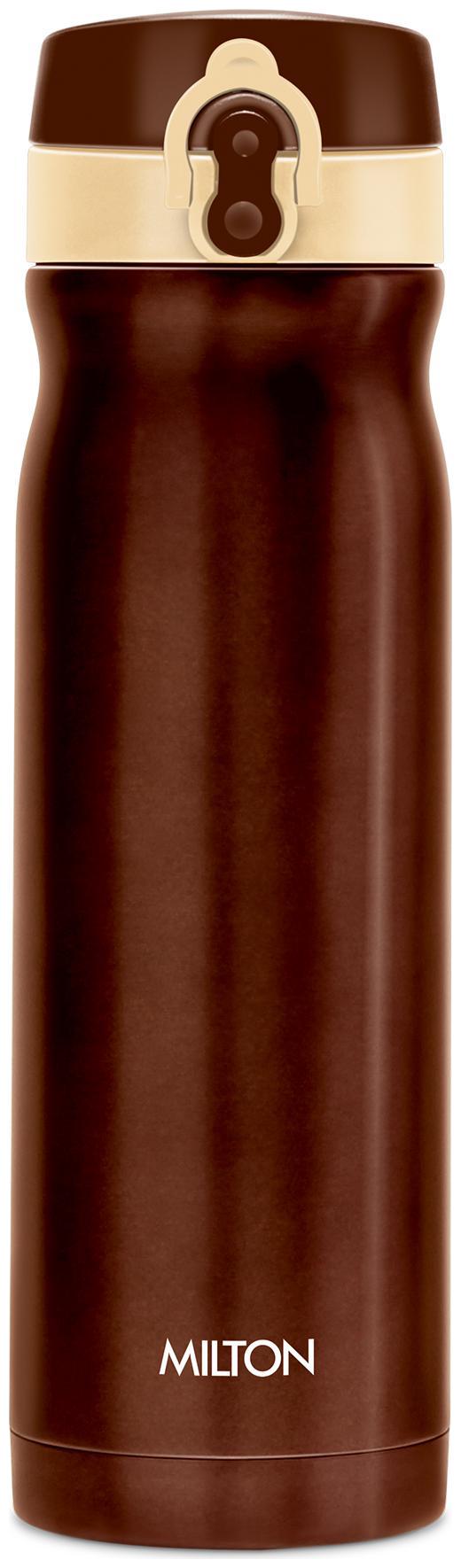 

Milton Grace 350 ml Stainless Steel Brown Water Bottles - Set of 1