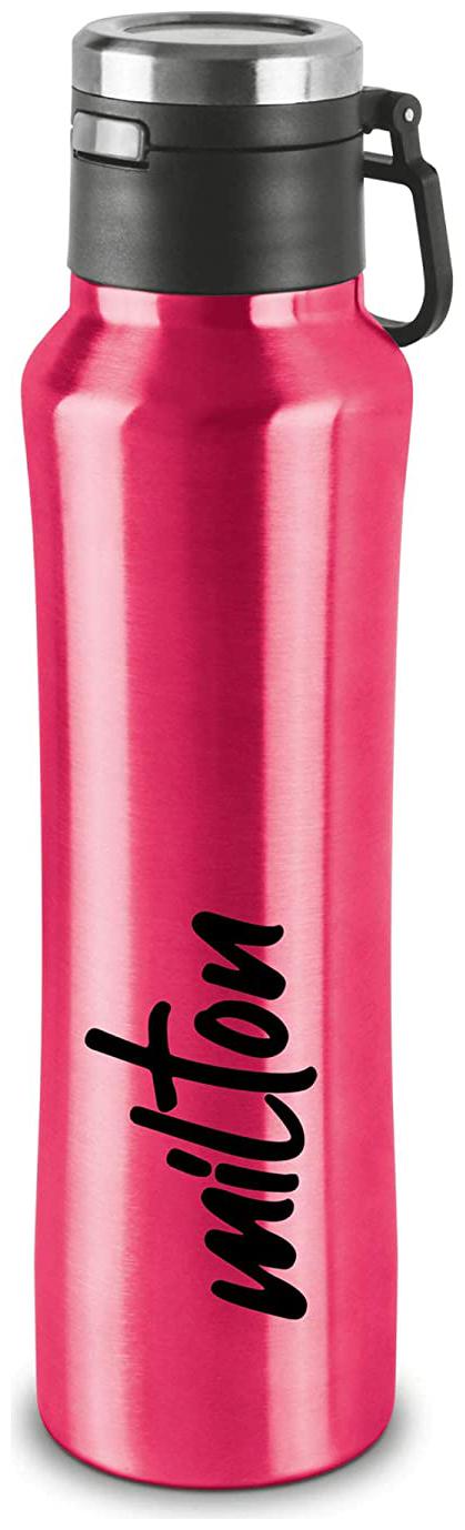 

Milton Gulp 600 Thermosteel 24 Hours Hot or Cold Water Bottle 575 ml 1 Piece Pink