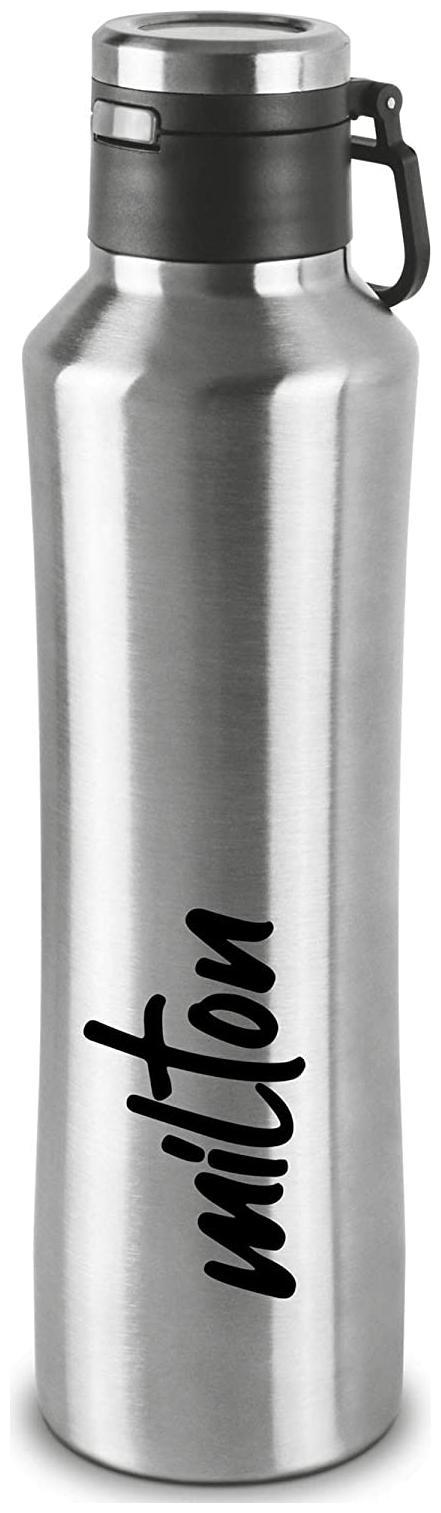 

Milton Gulp 1100 Thermosteel 24 Hours Hot or Cold Water Bottle 940 ml 1 Piece Silver