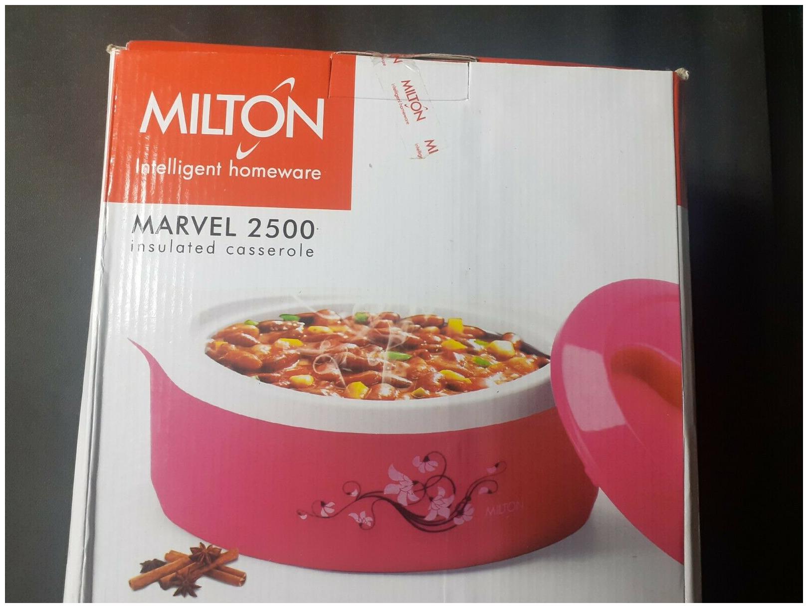 

Milton Insulated casserole 2500 For Chapati or serve food Gift Box USA Seller