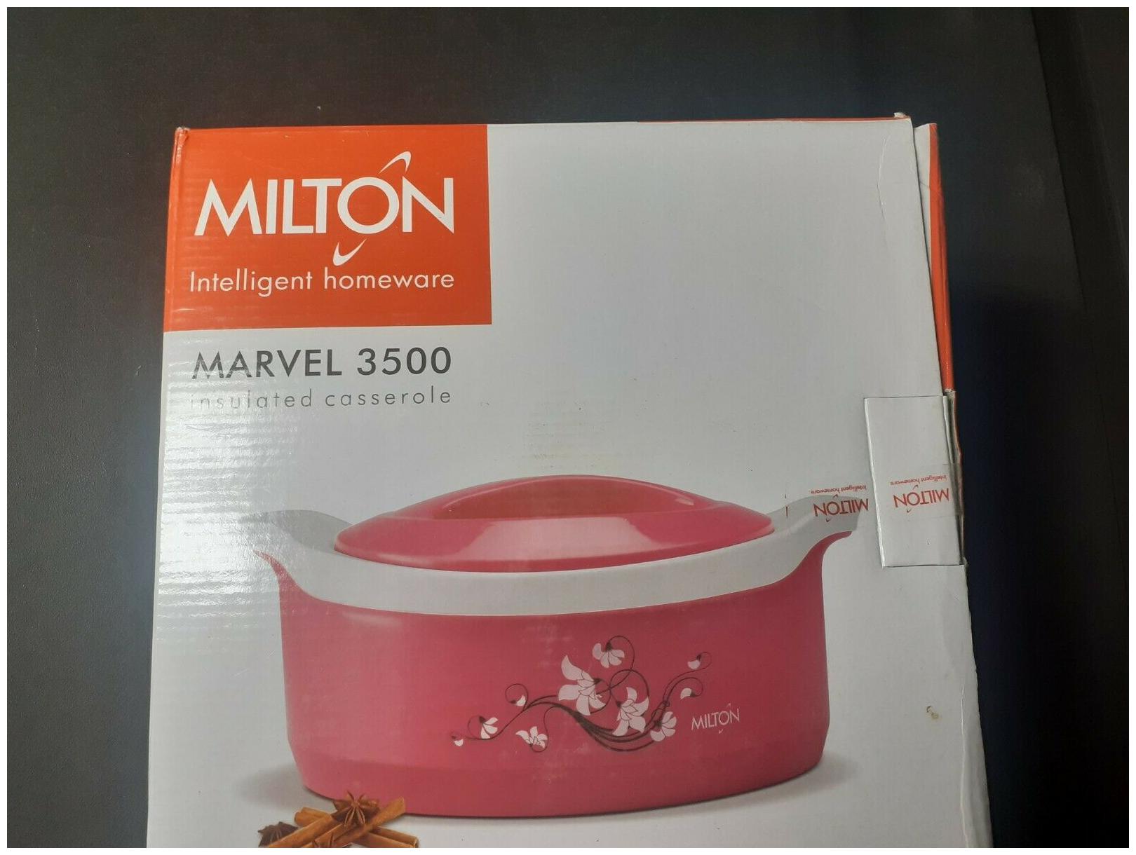 

Milton Insulated casserole 3500 For Chapati or serve food Gift Box USA Seller