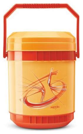 Milton Insulated Lunch Box / Tiffin With Leak Lock Steel Containerss, 3 pc Containerss, 200 ml Each, Orange